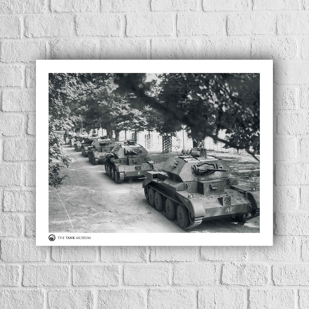 Art Print: A13 Cruiser Tanks 2 Wall Art On Demand Star Editions 40X50cm No Frame
