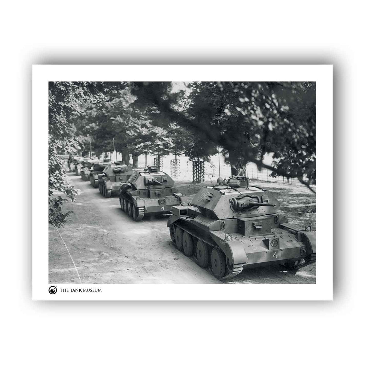 Art Print: A13 Cruiser Tanks 2 Wall Art On Demand Star Editions 11x14" No Frame