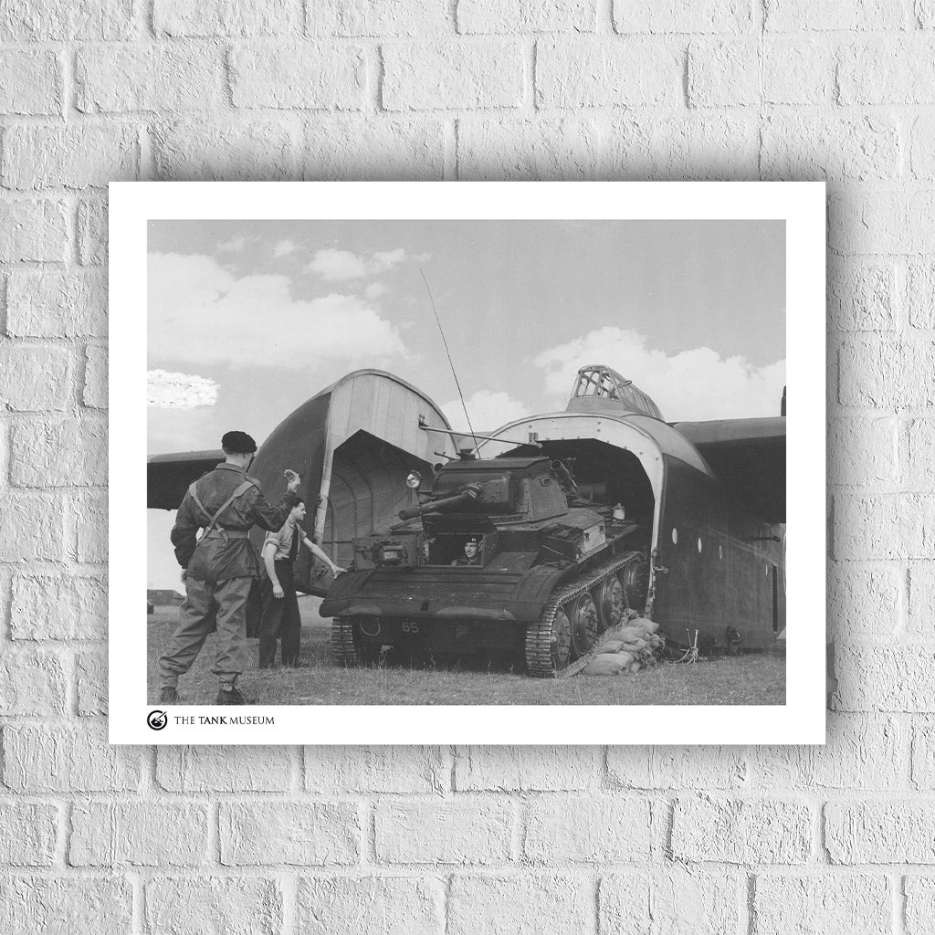 Art Print: A17 Tetrarch and Hamilcar Glider Wall Art On Demand Star Editions 40X50cm No Frame
