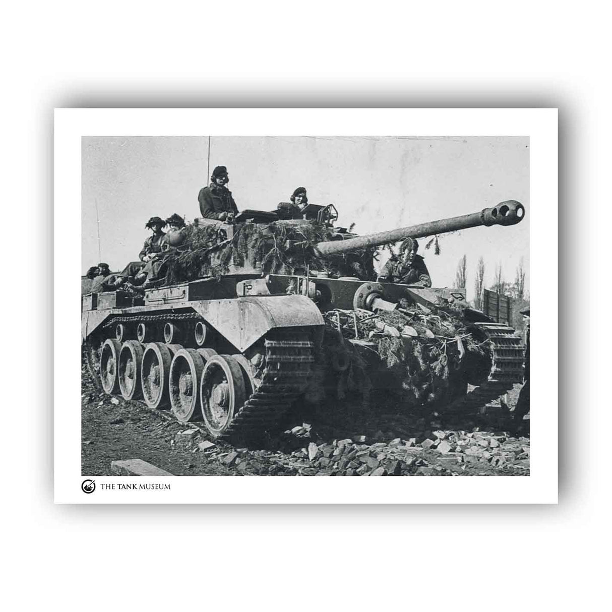 Art Print: A34 Comet Cruiser Tank Wall Art On Demand Star Editions 11x14" No Frame