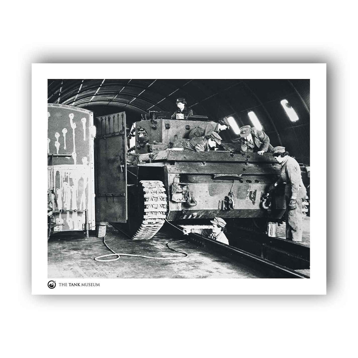 Art Print: Cavalier ATS Tank Maintenance Wall Art On Demand Star Editions 11x14" No Frame