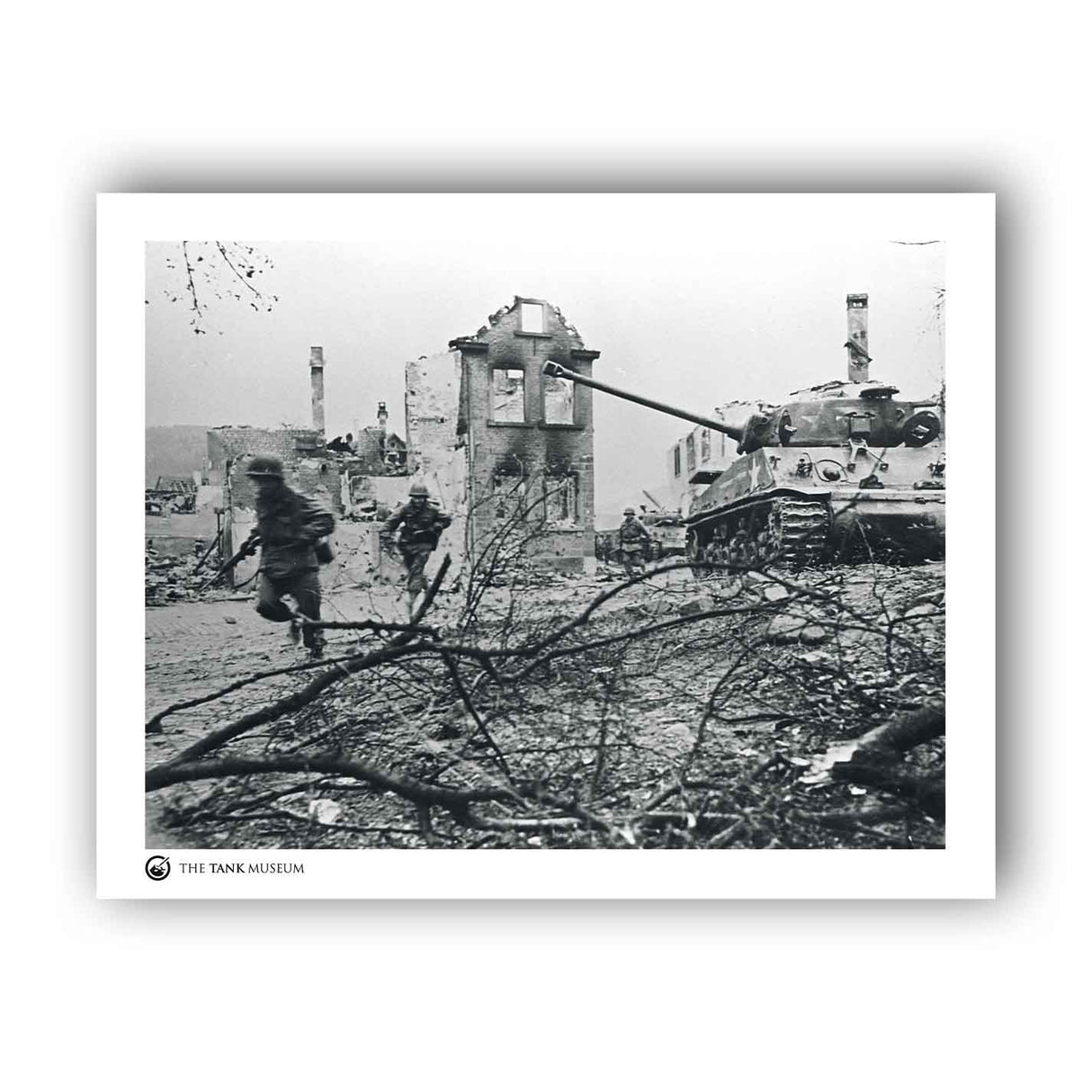 Art Print: M4A3 76 Tank Wall Art On Demand Star Editions 11x14" No Frame