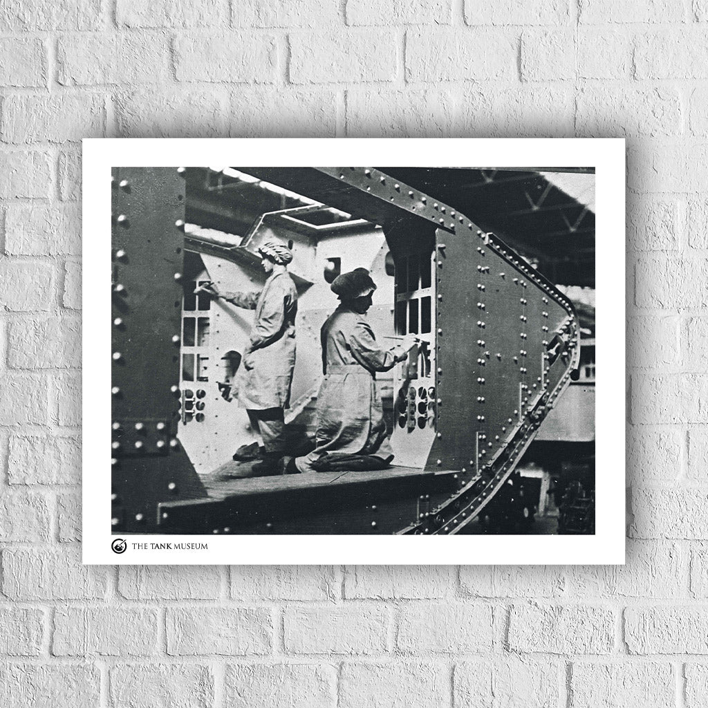 Art Print: Mark V Tank Metropolitan Birmingham Wall Art On Demand Star Editions 40X50cm No Frame
