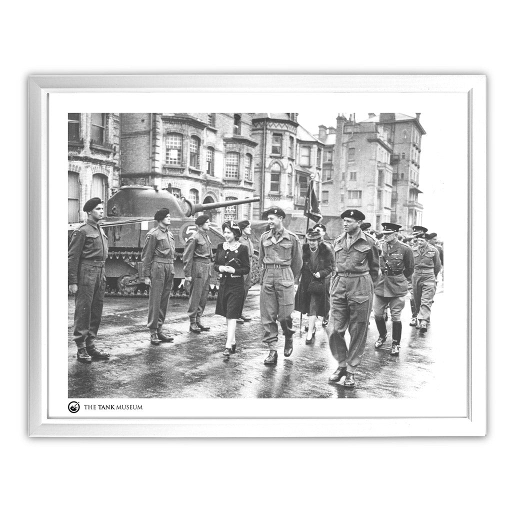Art Print: Princess Elizabeth Grenadier Guards Brighton Wall Art On Demand Star Editions 11x14" With White Frame