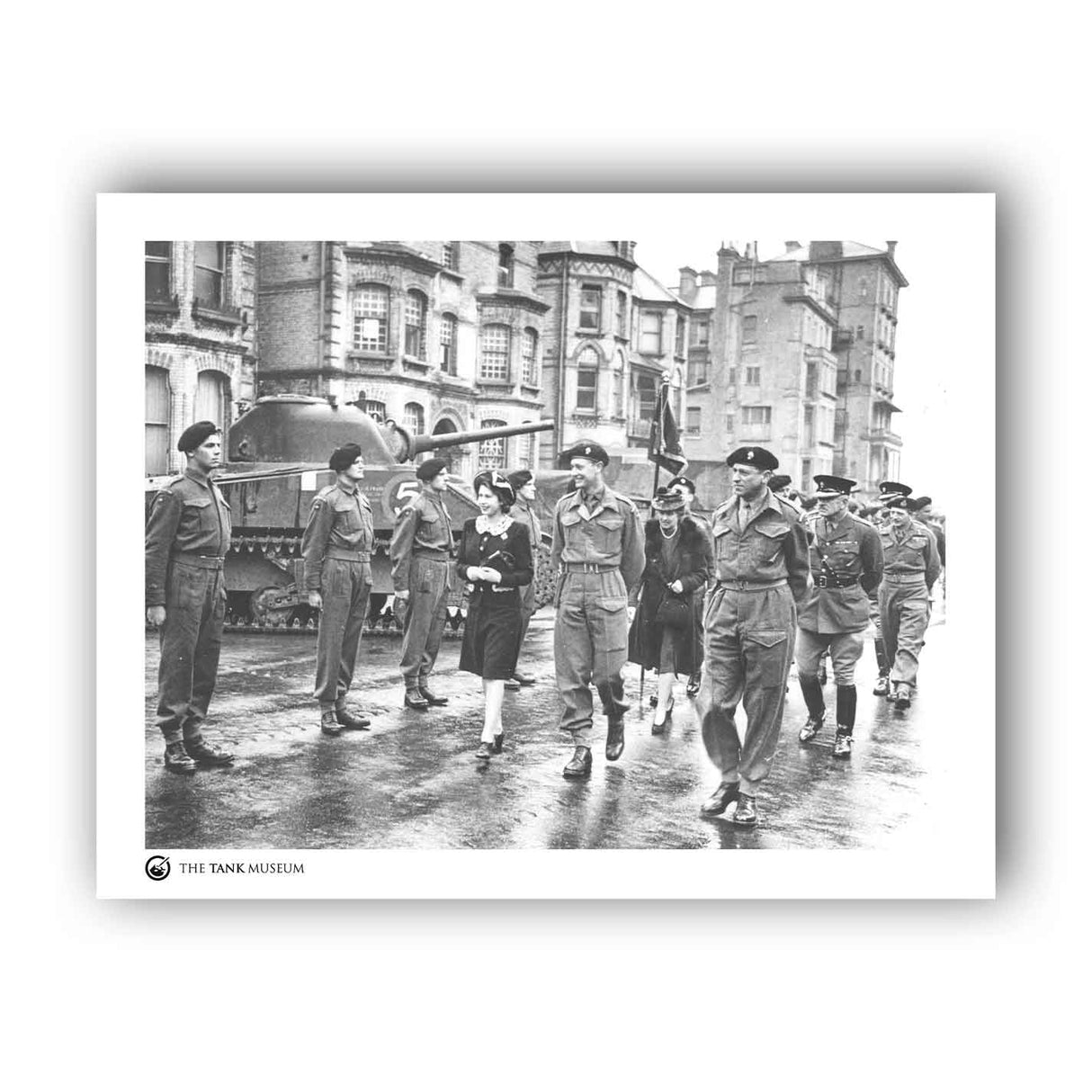 Art Print: Princess Elizabeth Grenadier Guards Brighton Wall Art On Demand Star Editions 11x14" No Frame