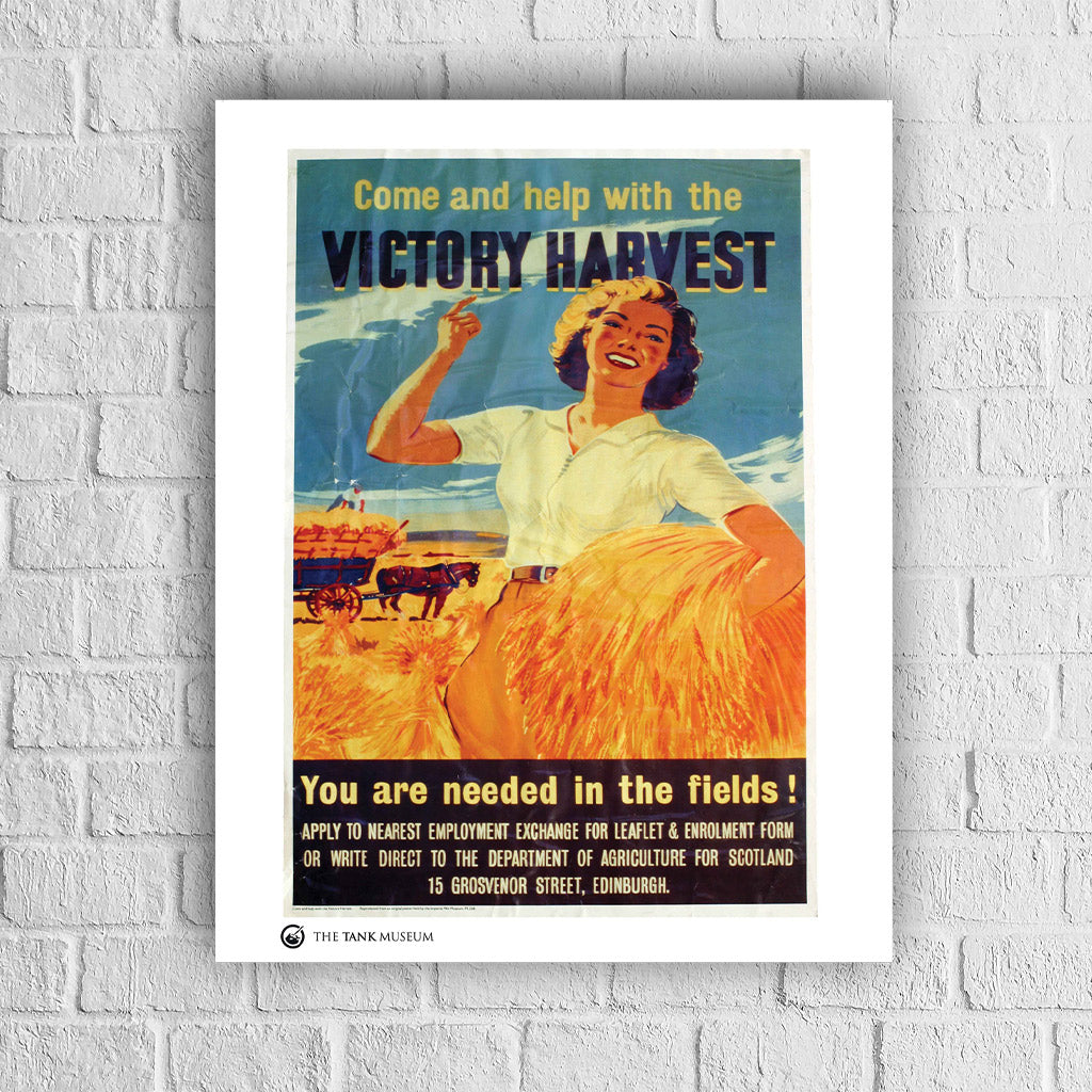 Art Print: Vintage Poster Victory Harvest Wall Art On Demand Star Editions