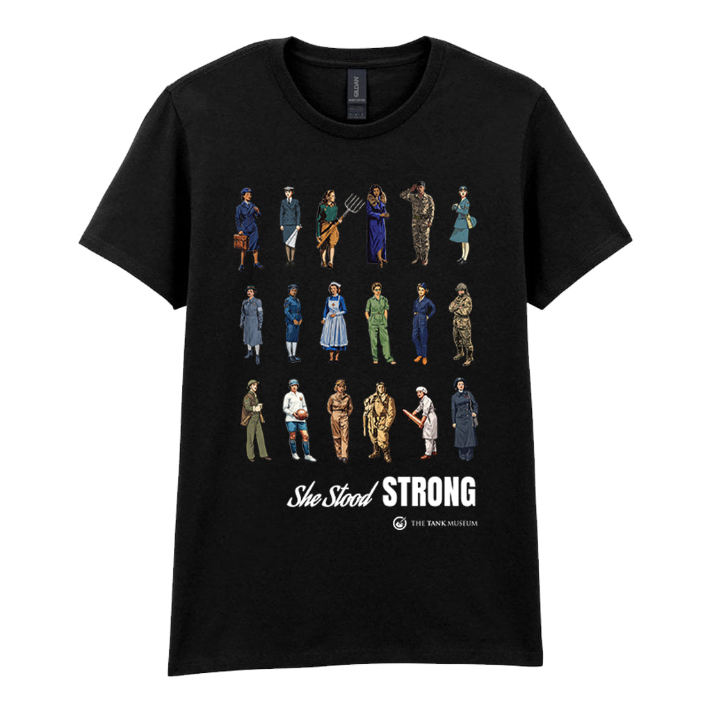 Women in Warfare 'She Stood Strong' Collection Ladies T-Shirt