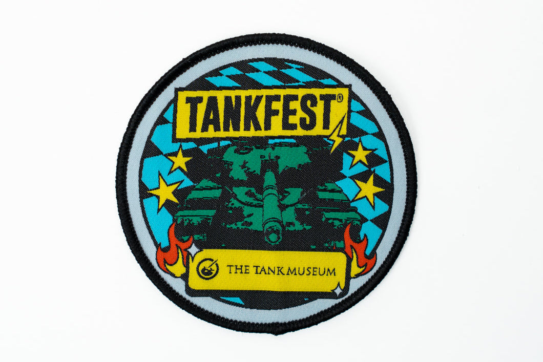 TANKFEST Iron on Patch Patch PawPrint