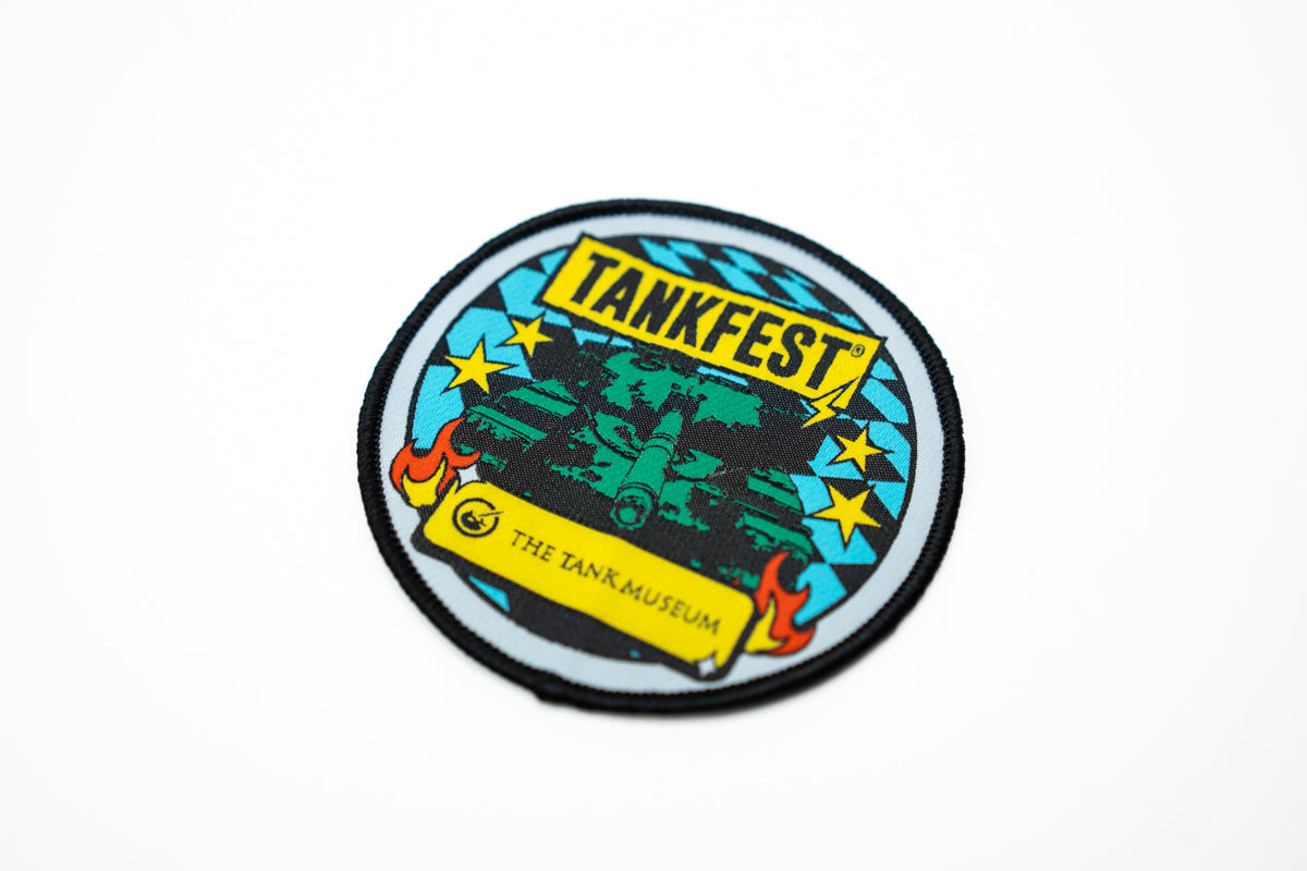 TANKFEST Iron on Patch Patch PawPrint