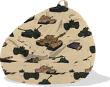Tank Museum Bean Bag Cover