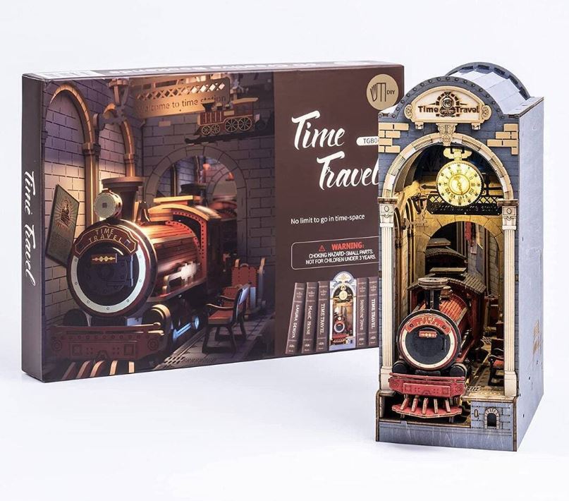 Rolife 3D Book Nooks and Bookends Homeware Rolife Time Travel