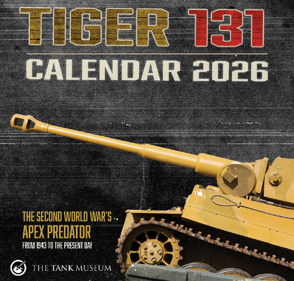 Tank Museum Tiger 131 Calendar 2026 Wall Art Studio 27