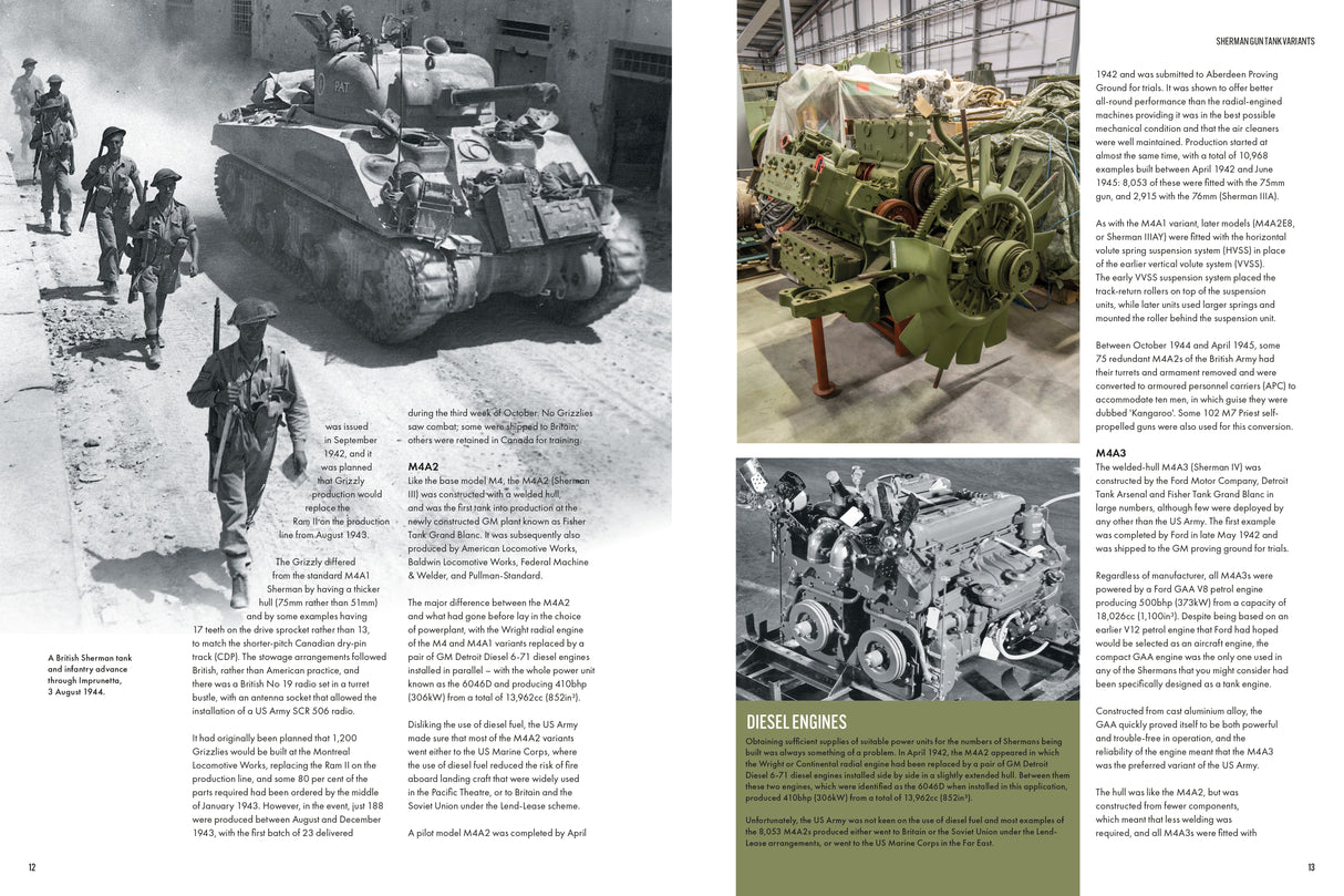 The Tank Museum Guide to M4 Sherman Book TM Publications