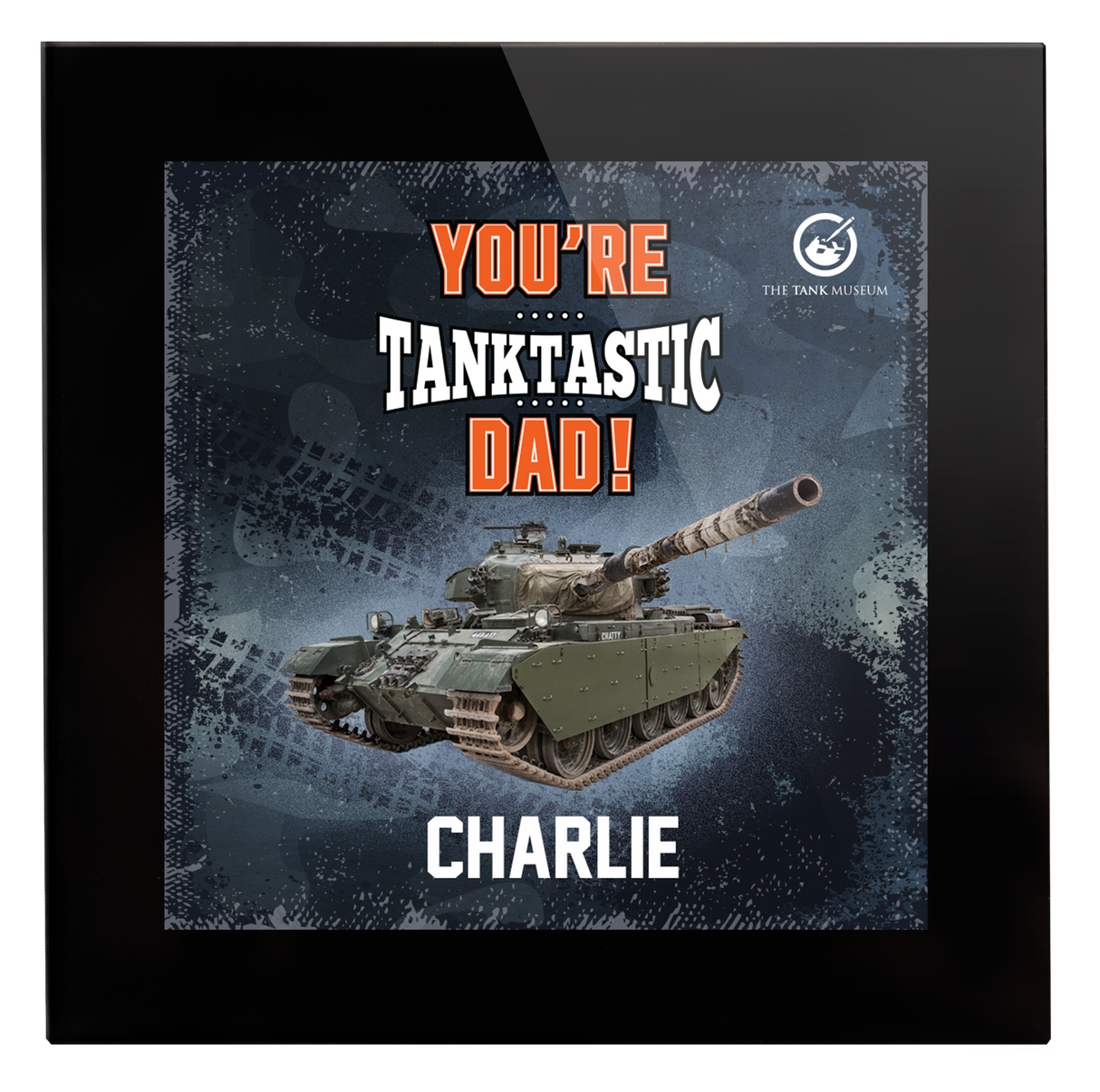 "Tanktastic" Dad Personalised Coaster Coaster My Moments