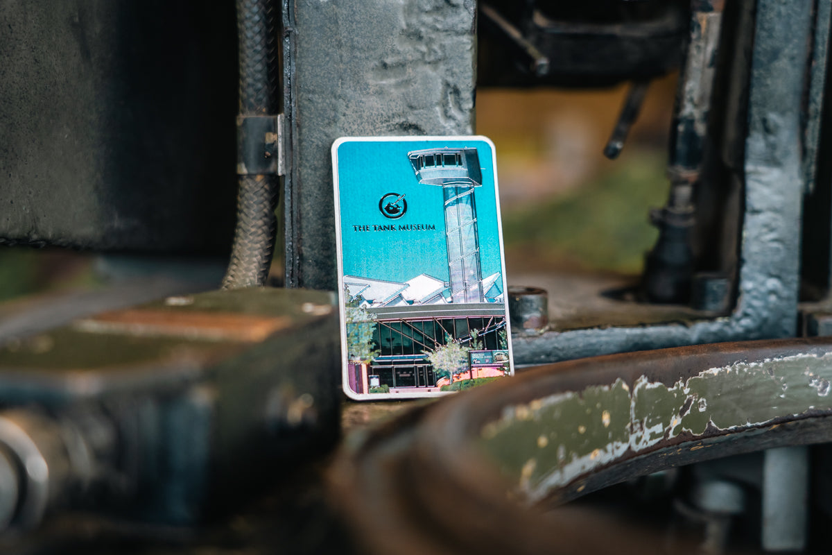 Tank Museum Foil Magnet Fridge Magnet Kandy Toys