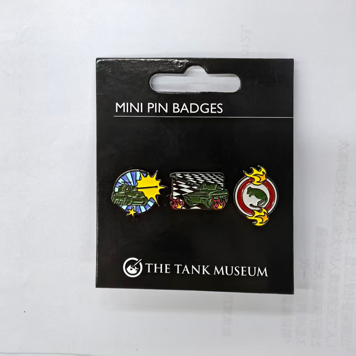 Tanks Pin Badge Set of 3 Pin Badge Haskins Giftware