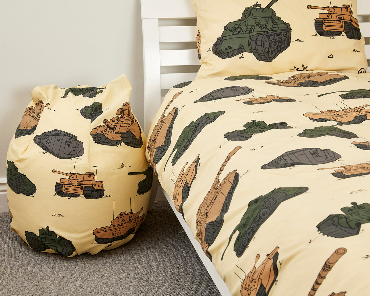 Tank Museum Bean Bag Cover Homeware The Gift Scholars