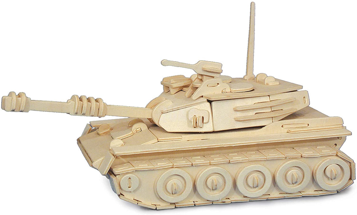 Woodcraft Tank Kit Wooden Model Quay imports