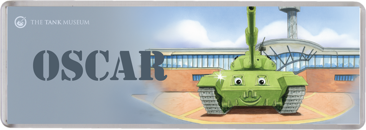 Tankie Character Personalised Magnet