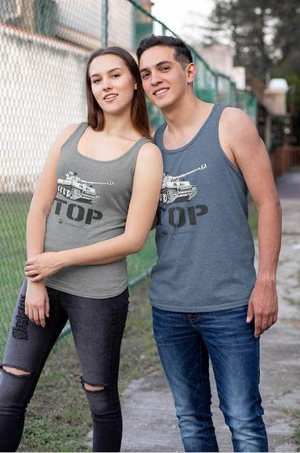 Tiger Tank Top T-Shirt Kingfisher