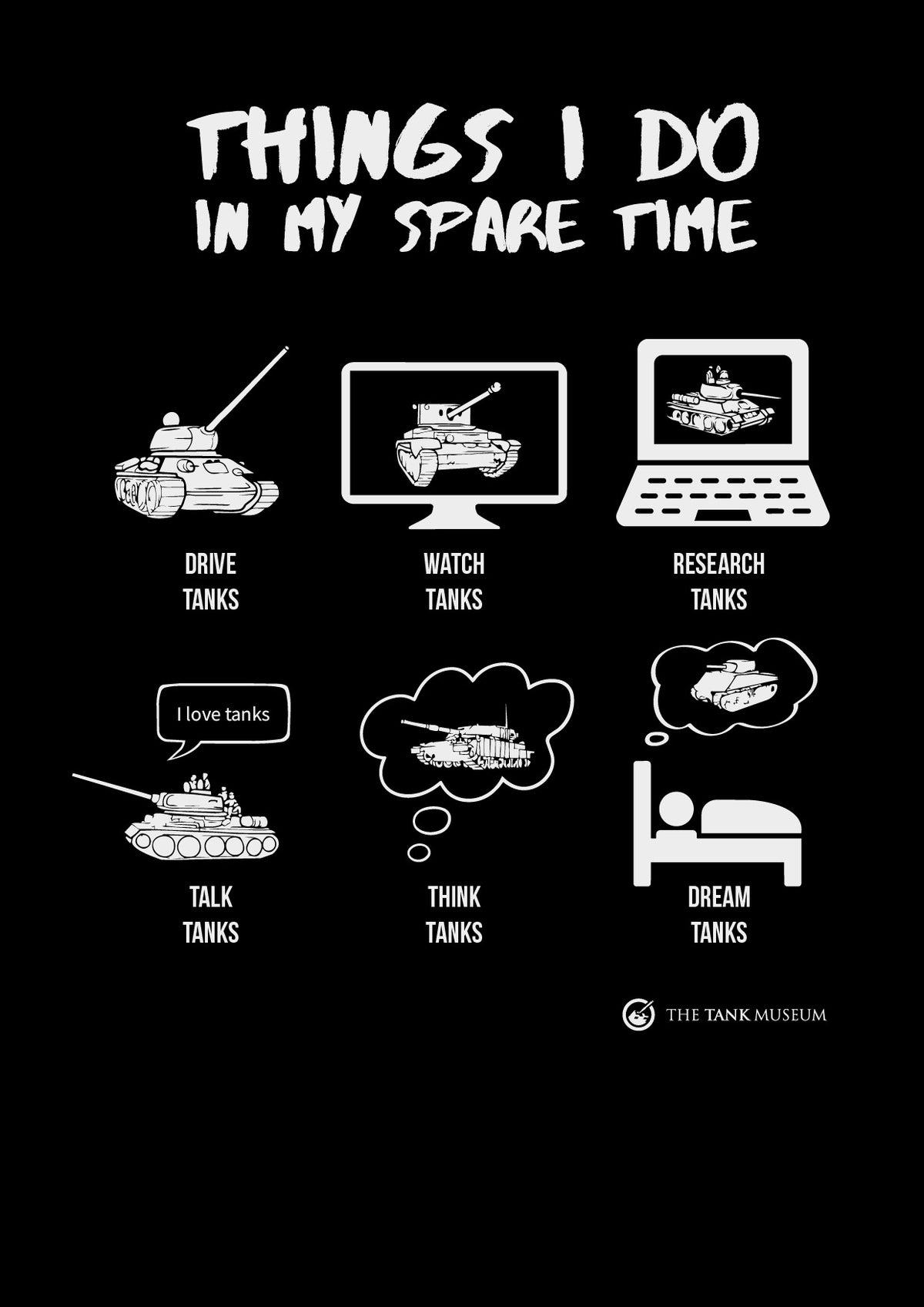 Things I Do In My Spare Time TANKS - Online Exclusive