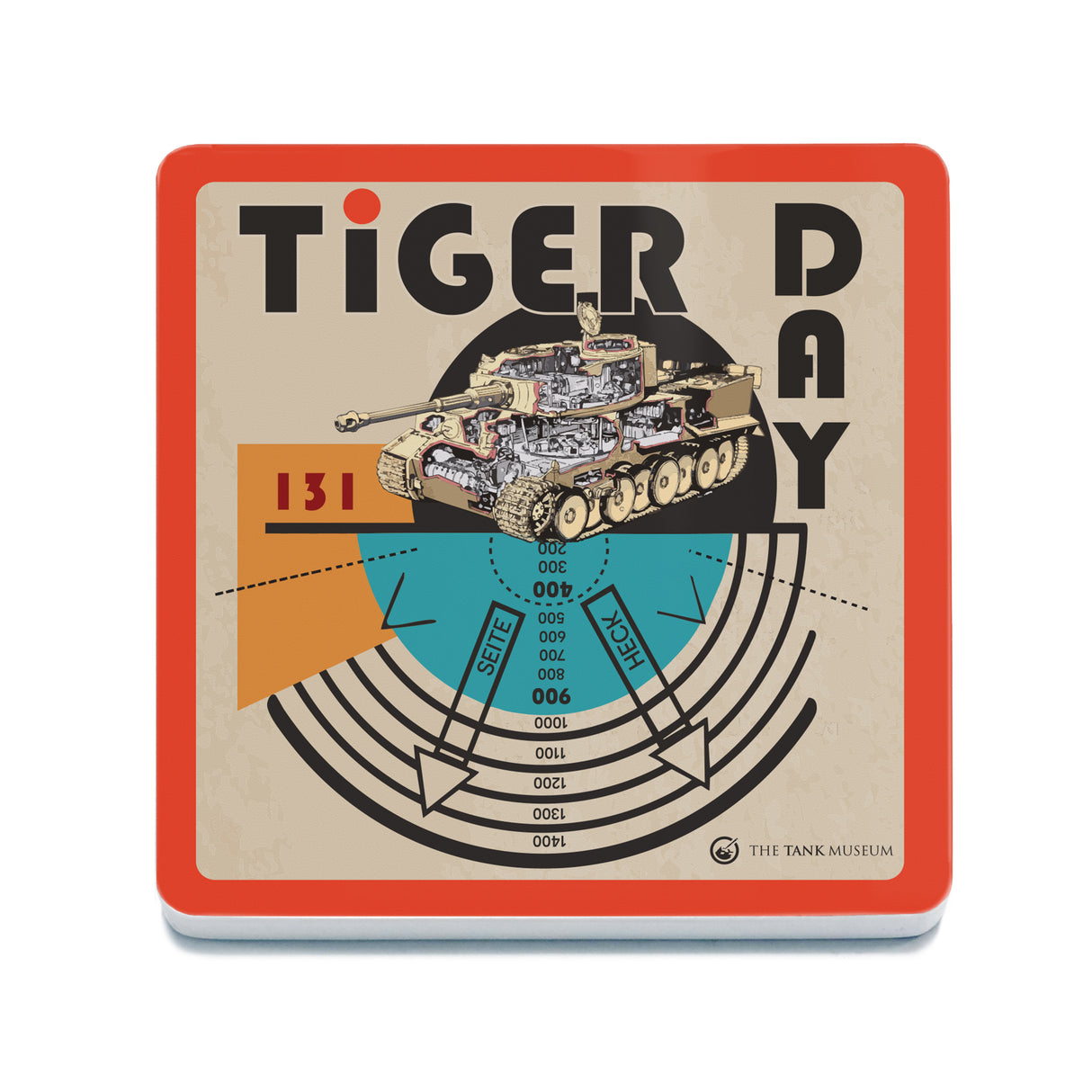 Tiger Day 2026 Coaster Coaster The Original Metal Sign Co