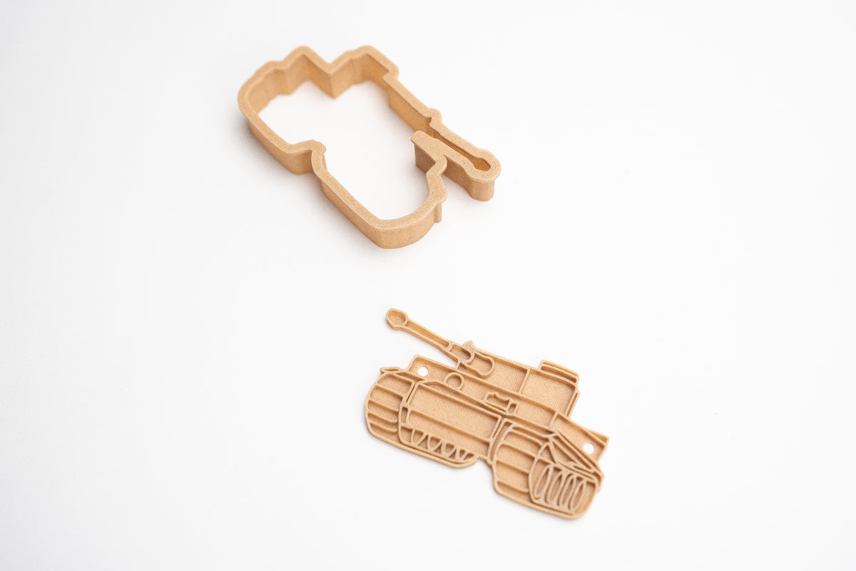 Tiger 131 Cookie Cutter and Stamp Homeware Made Happy