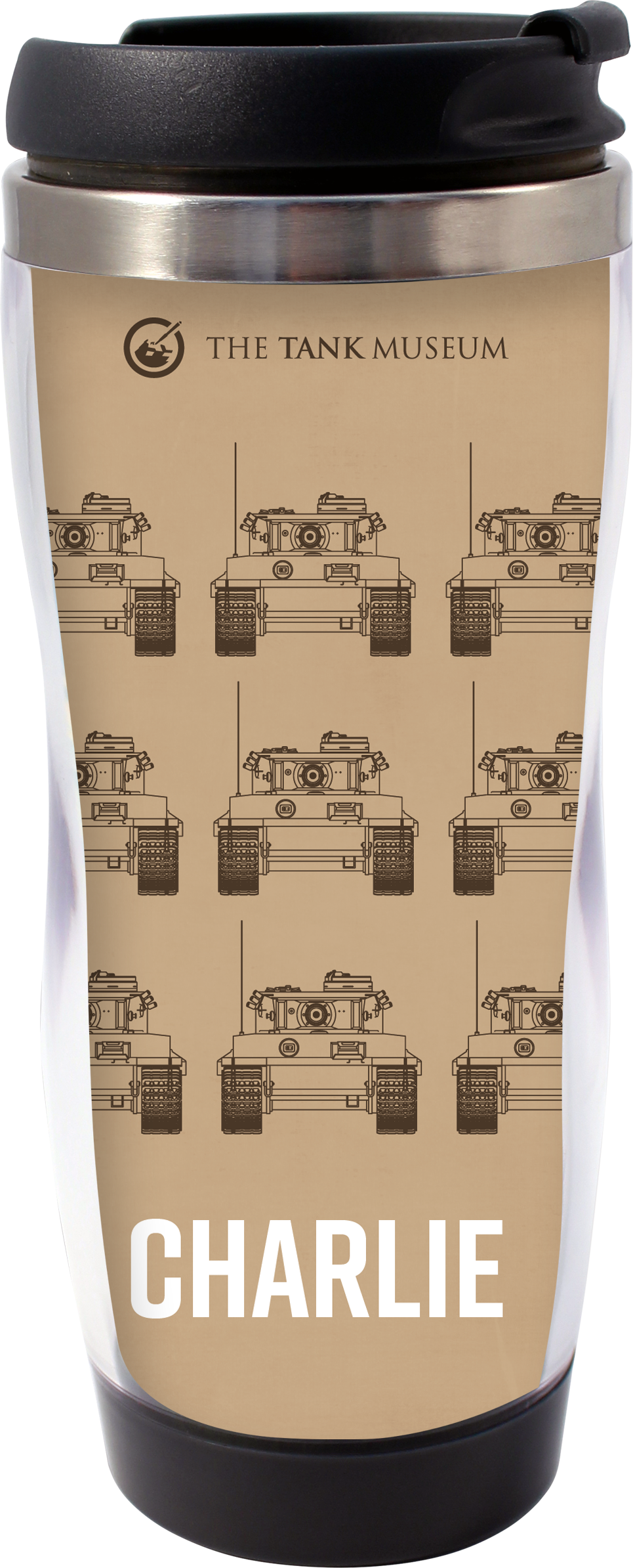 Tiger Repeat Travel Mug