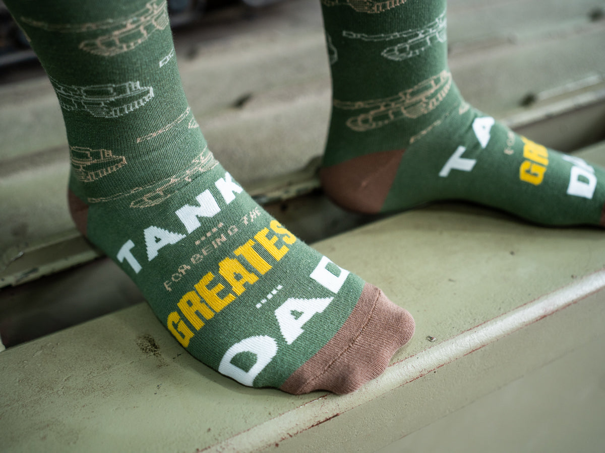 Tank Museum Limited Edition Greatest Dad Socks Socks Fimex
