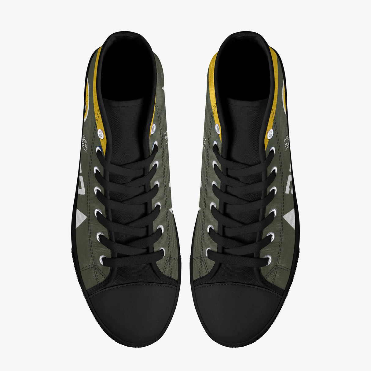 Sherman High Top Canvas Trainer Footwear I Love A Hanger