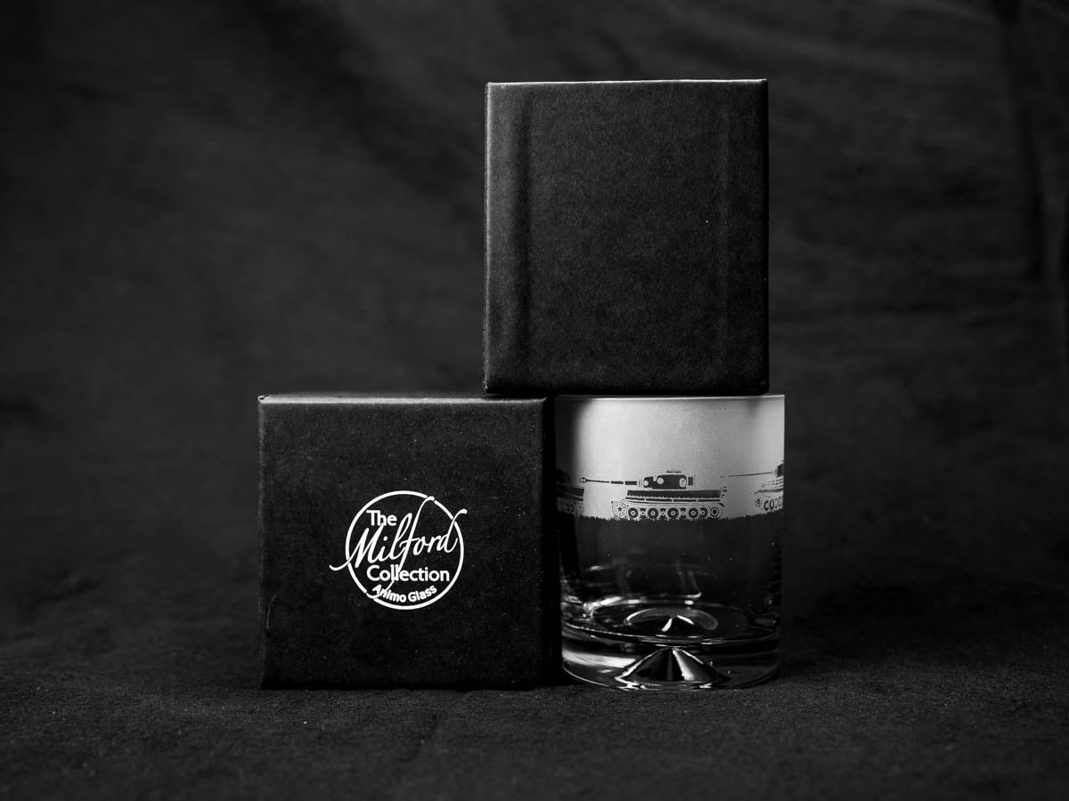 German Tanks Whisky Tumbler Drinkware Milford Collection