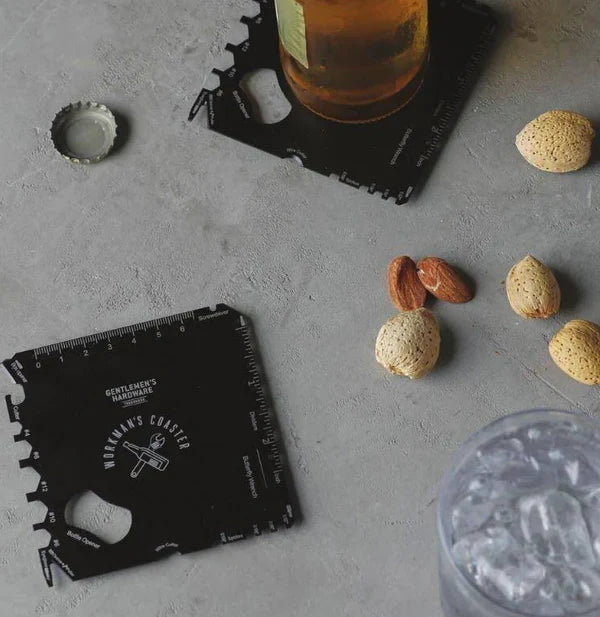 Workman's Coaster Multi-Tool Set of 2 Coaster Gentleman's Hardware