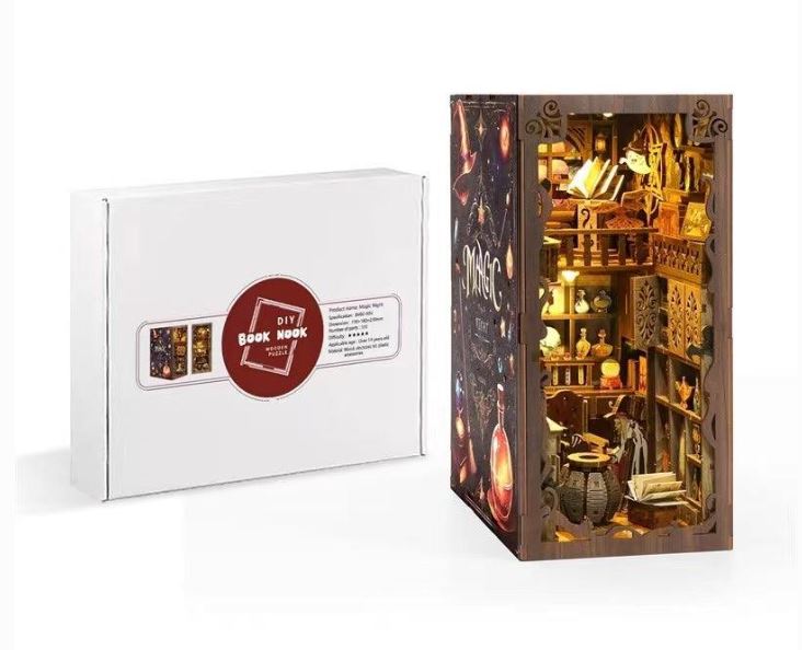 Rolife 3D Book Nooks and Bookends