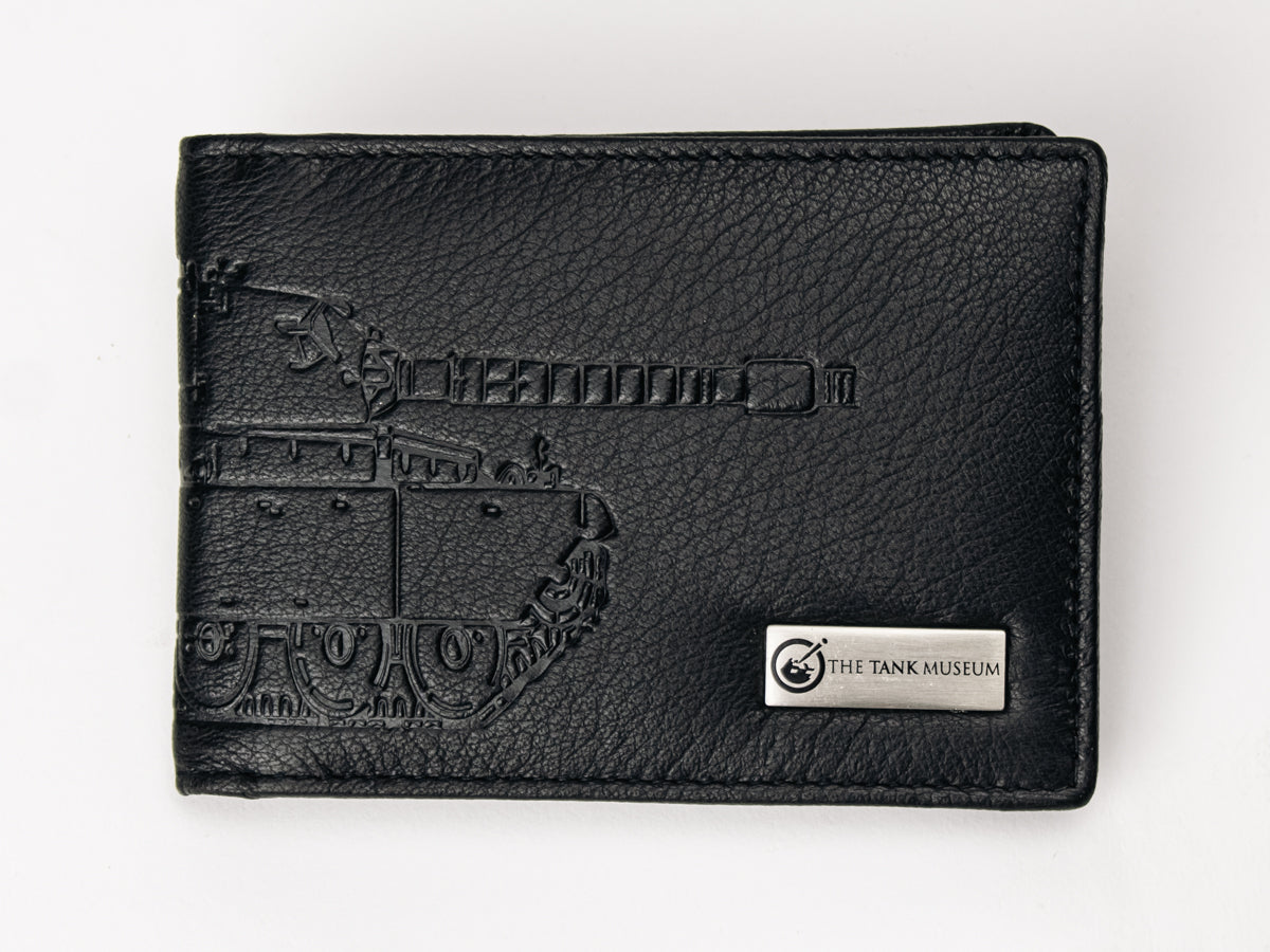 Tank Credit Card Holder Wallet Coastal Black