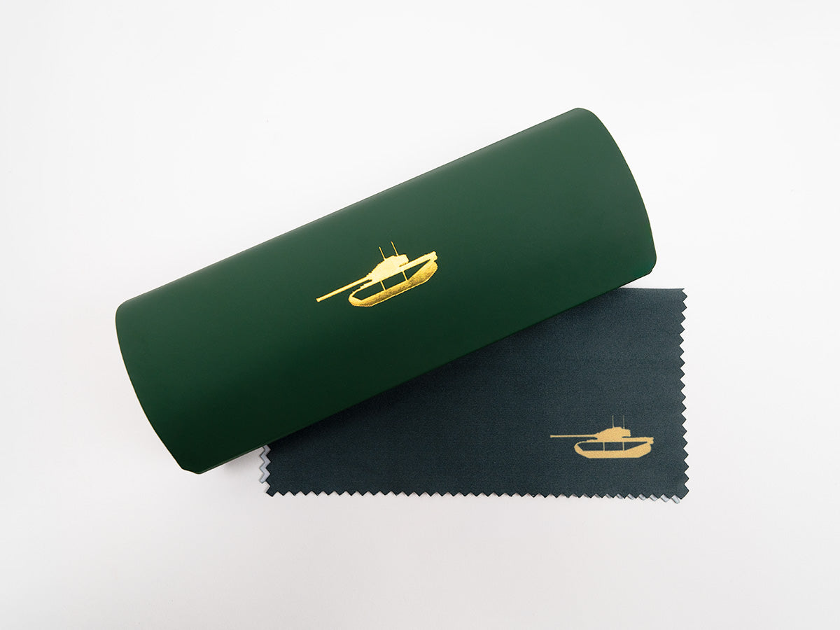 Green Centurion Glasses Case and Lens Cloth Glasses case Dalaco