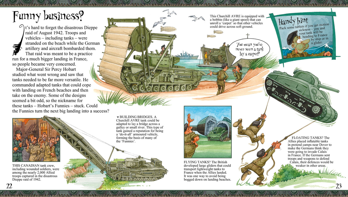 You Wouldn't Want To Be in a Tank in World War Two! Book salariya