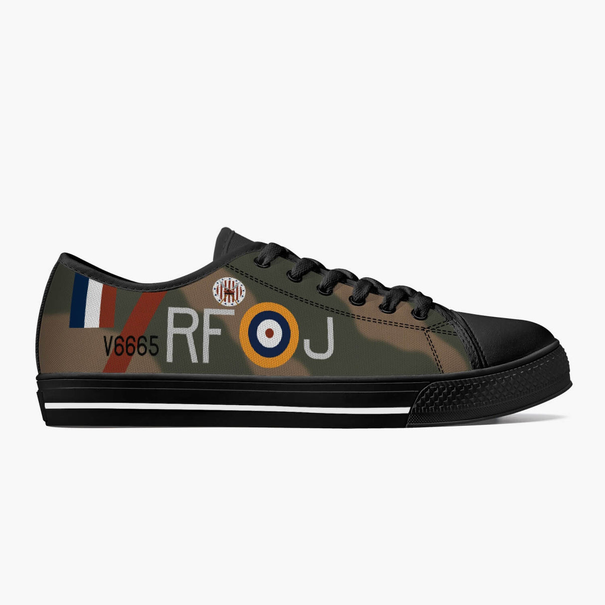 Hurricane RJ-F Low Top Canvas Trainer Footwear I Love A Hanger
