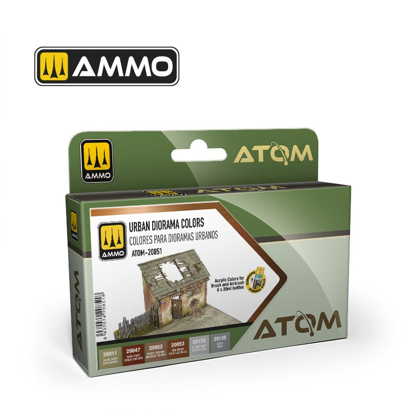 AMMO Atom: Urban Diorama Colors Model Paint Ammo by mig.
