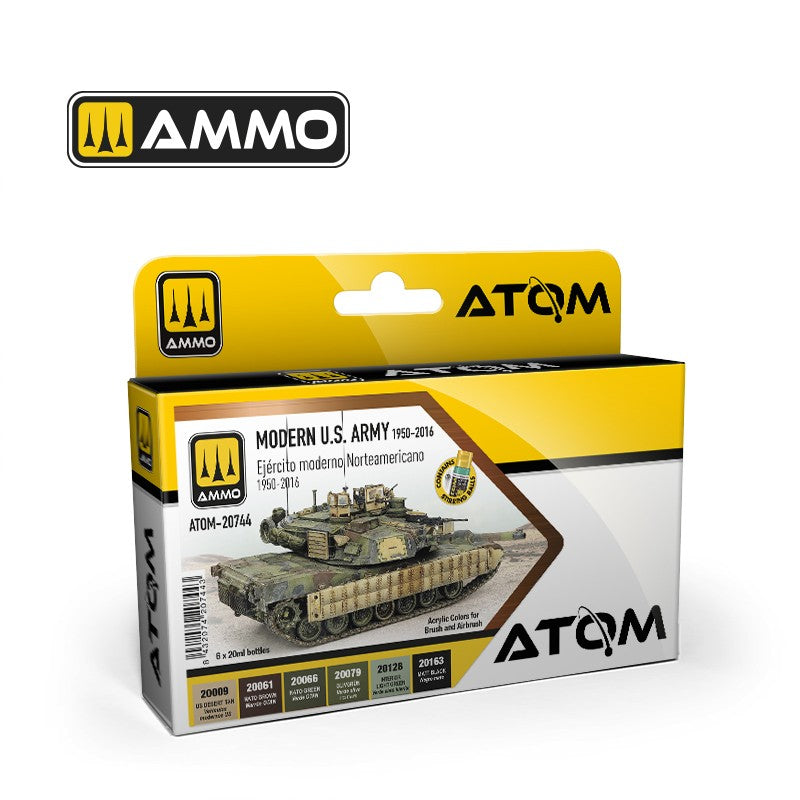 AMMO Atom: Modern U.S. Army 1950-2016 Model Paint Ammo by mig.