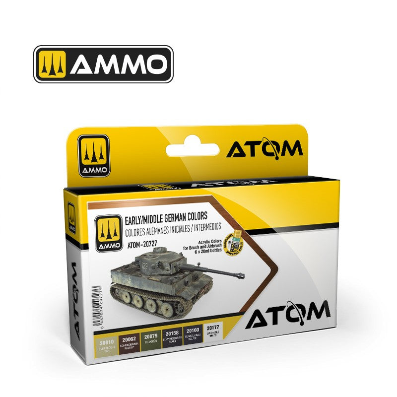 AMMO Atom: Early / Middle German Colours Model Paint Ammo by mig.