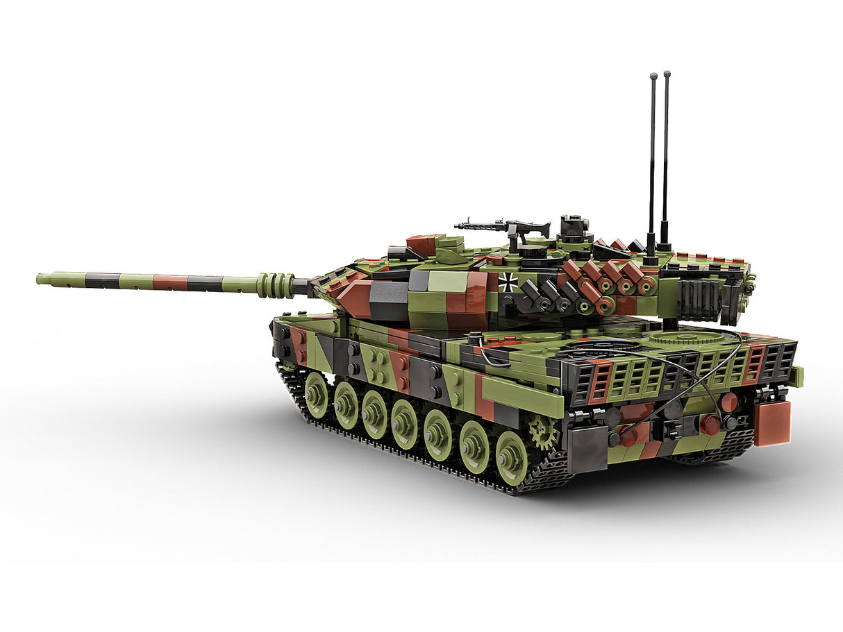 Build Army leopard 2A6 MBT (CHECK) Brick Model Kit Build Army