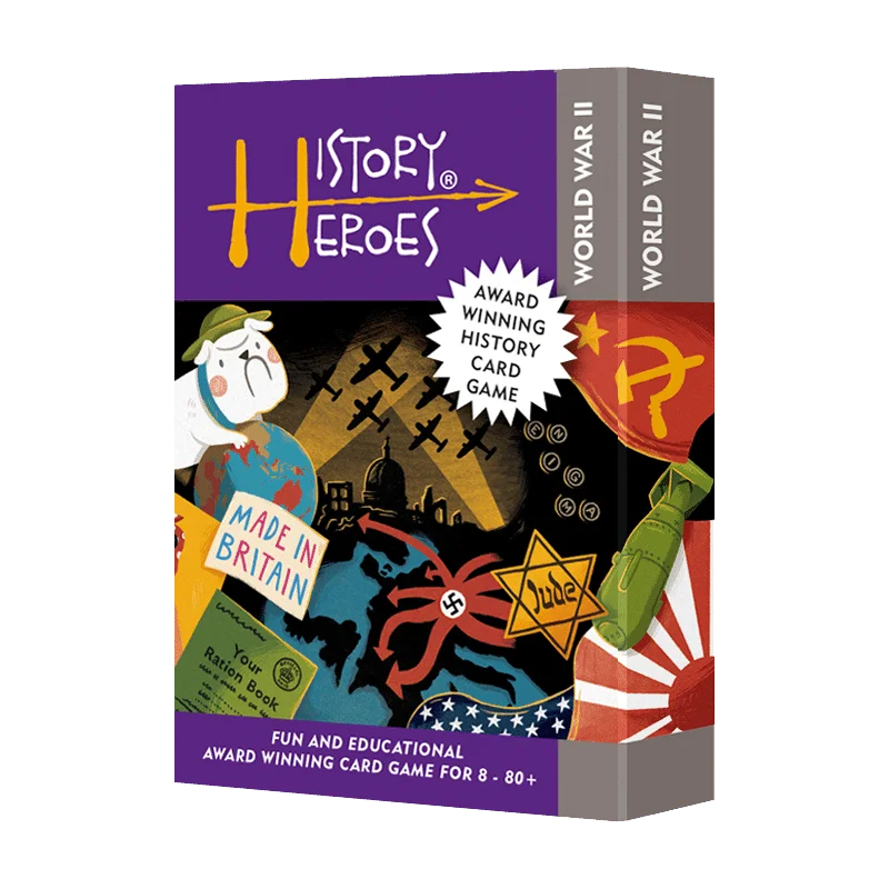 History Heroes World War Two Card Game Game History Heroes