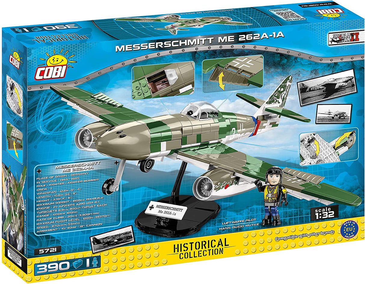 Cobi Messerschmitt Me262 A-1a Brick Model Kit Cobi
