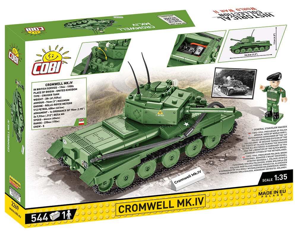 Cobi Cromwell Mk4 "HELA" Brick Model Kit Cobi