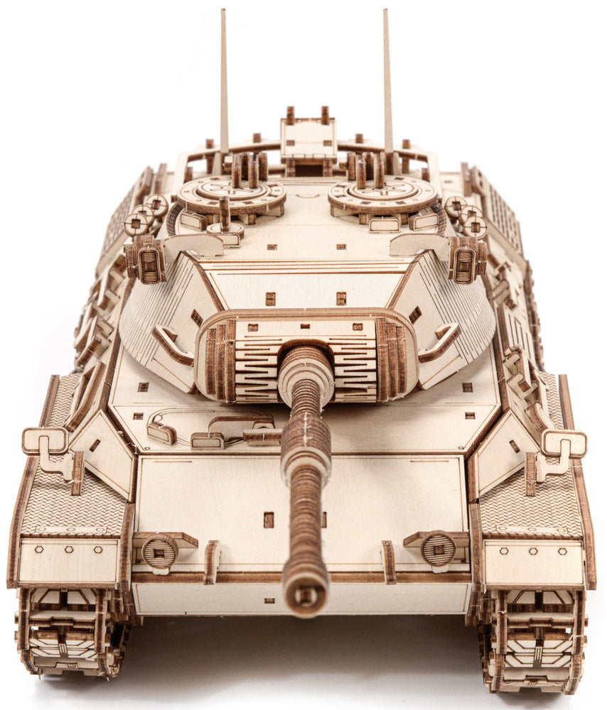 Little Story: World of Tanks Wooden Model Leopard 1 Scale Model Nice Idea