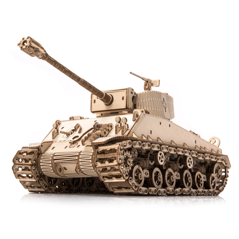 Little Story: World of Tanks Wooden Model M4A38 Sherman Scale Model Nice Idea