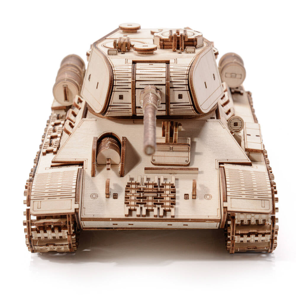 Little Story: World of Tanks Wooden Model T34-85 Tank Scale Model Nice Idea
