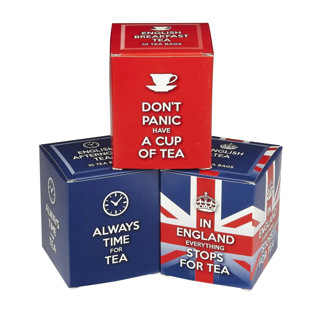British Tea Selection Drink New English Teas