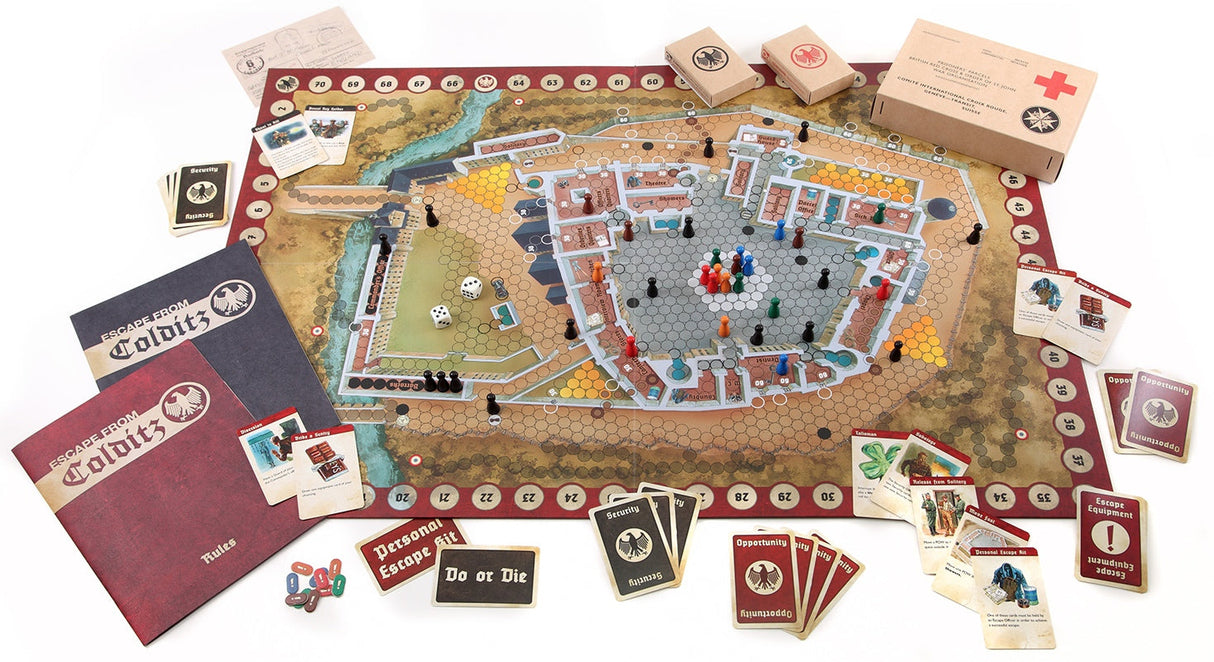 Escape from Colditz Game Macmillan/ Osprey Publishing