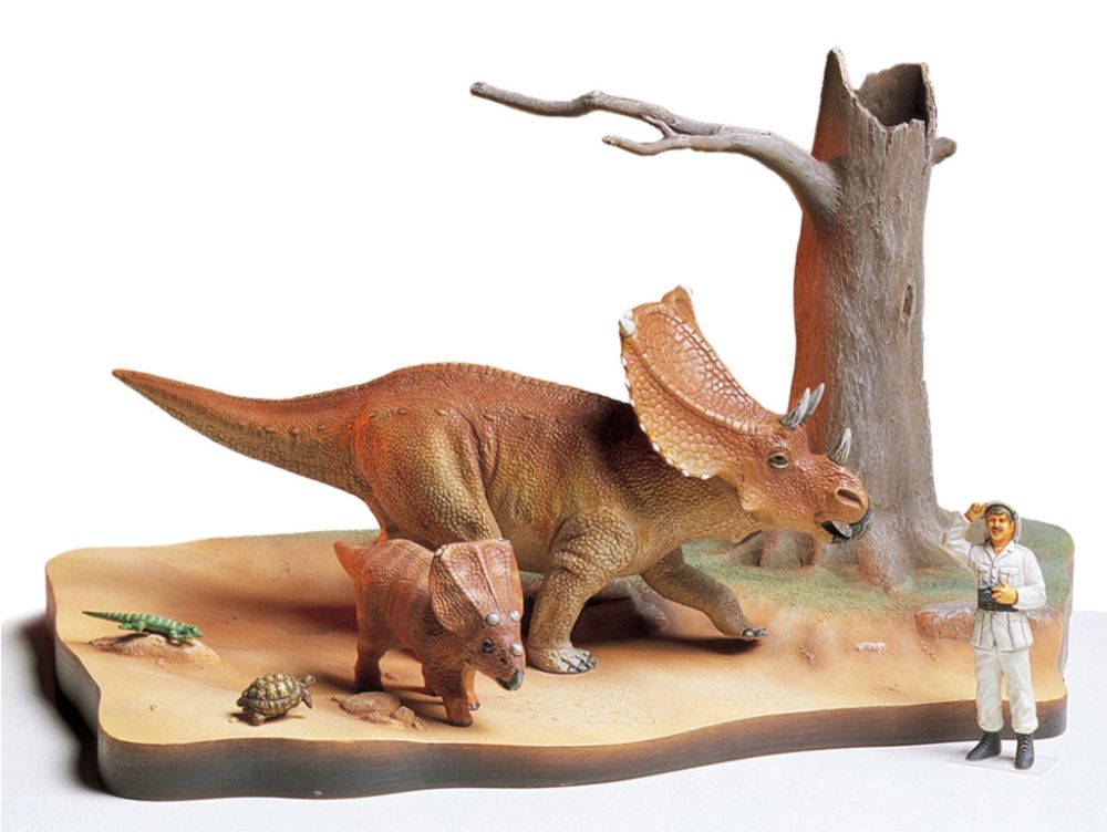 Tamiya 1/35 Chasmosaurus Diorama Scale Model Tamiya